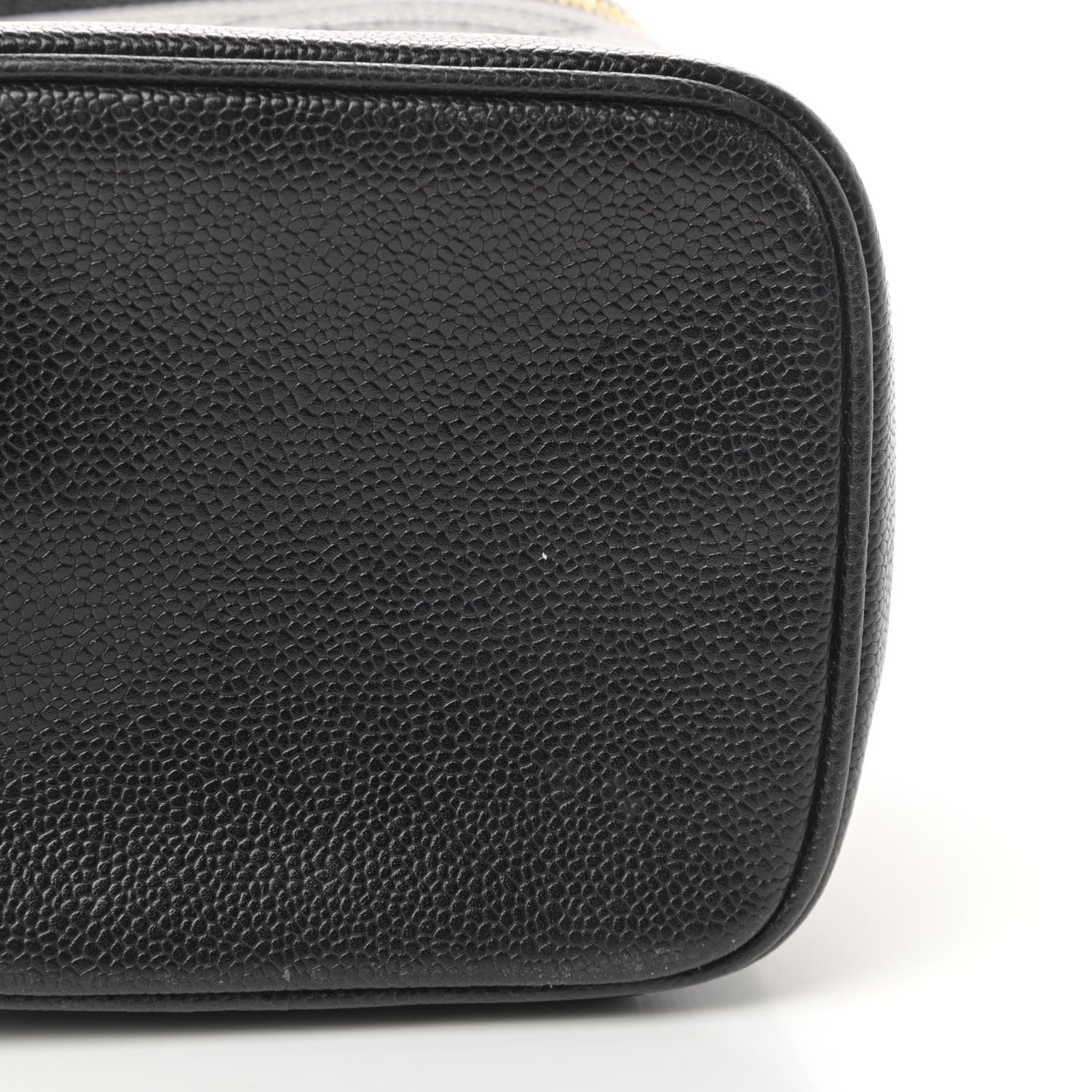 Chanel Caviar Cosmetic Vanity Bag Black 11 of 11
