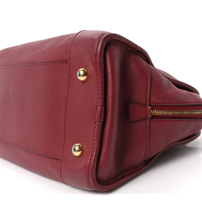 Loewe Calfskin Amazona 36 Burgundy 9 of 9