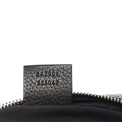 Gucci Pebbled Calfskin Mini Soho Disco Bag Black 6 of 9
