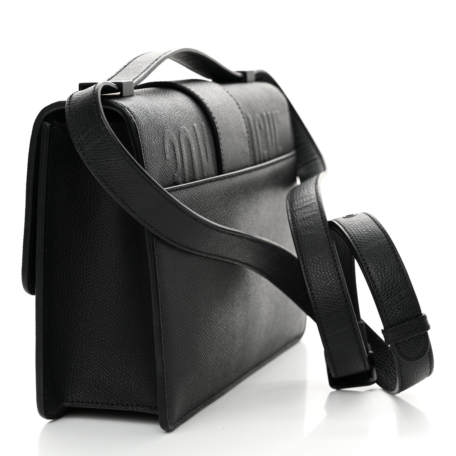 Christian Dior 30 Montaigne Flap Bag Black 3 of 12