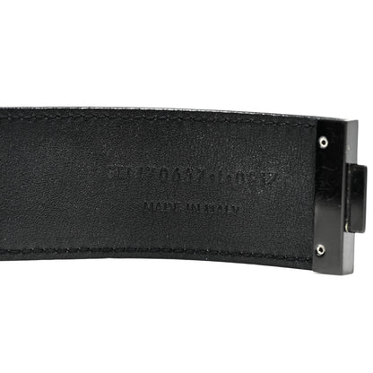 Saint Laurent Calfskin Monogram Bracelet Black 4 of 6