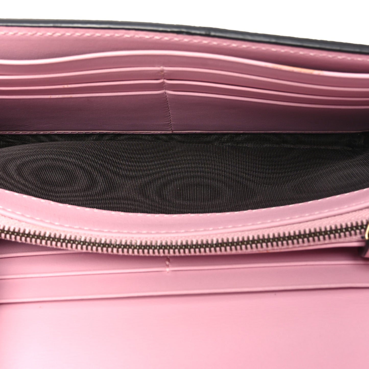 Calfskin Queen Margaret Flap Wallet Sugar Pink Hibiscus Red Mystic White