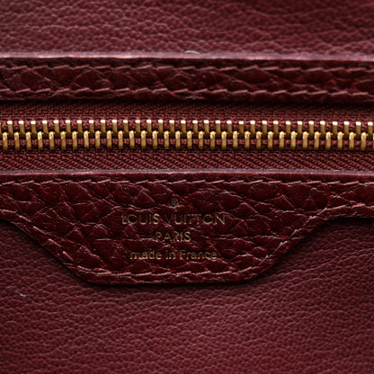 Louis Vuitton Ostrich Lizard Majestueux Tote MM Bordeaux 6 of 13