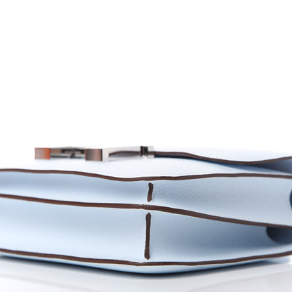 Hermes Epsom Constance 18 Bleu Brume 7 of 11