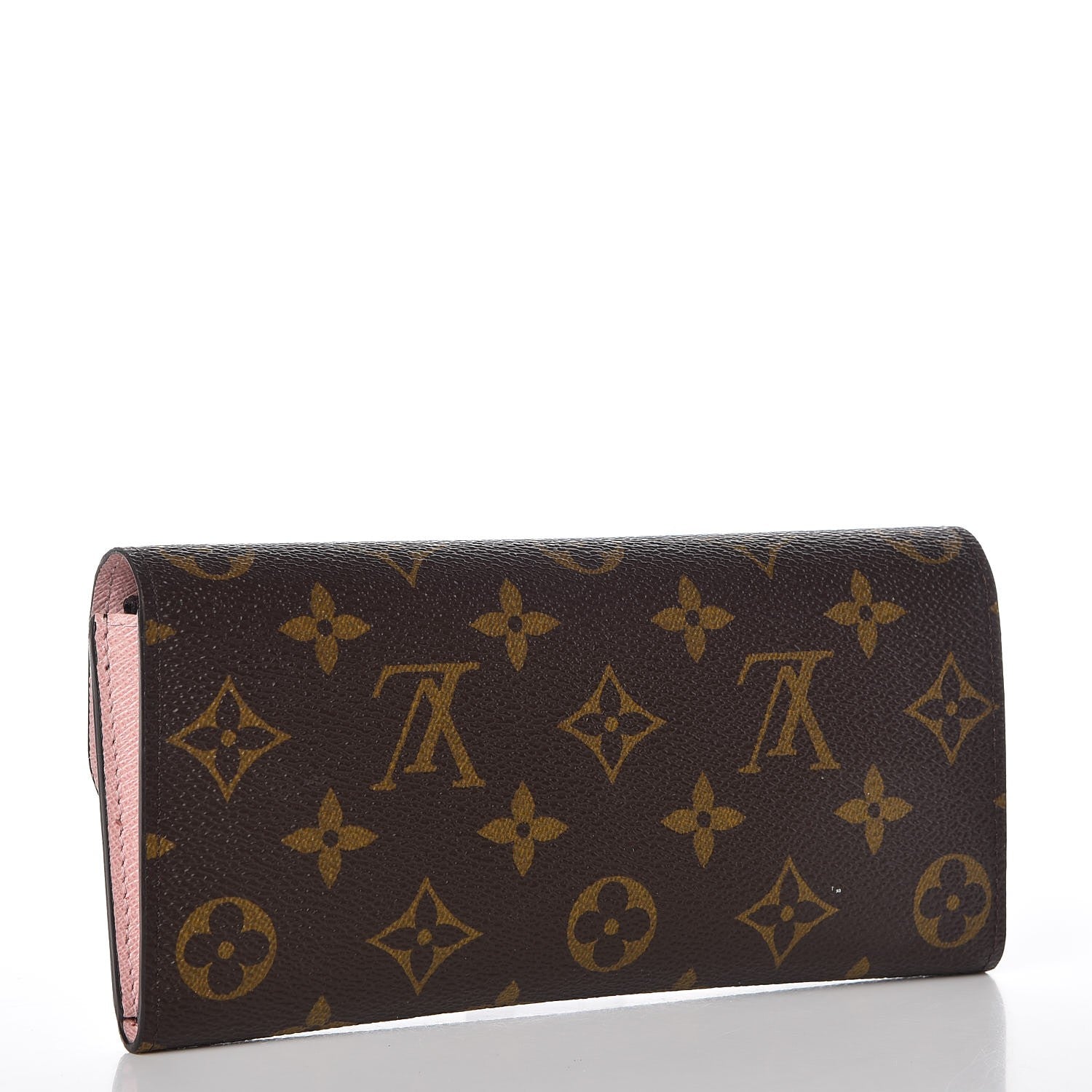 Louis Vuitton Monogram Emilie Wallet Rose Ballerine 3 of 9