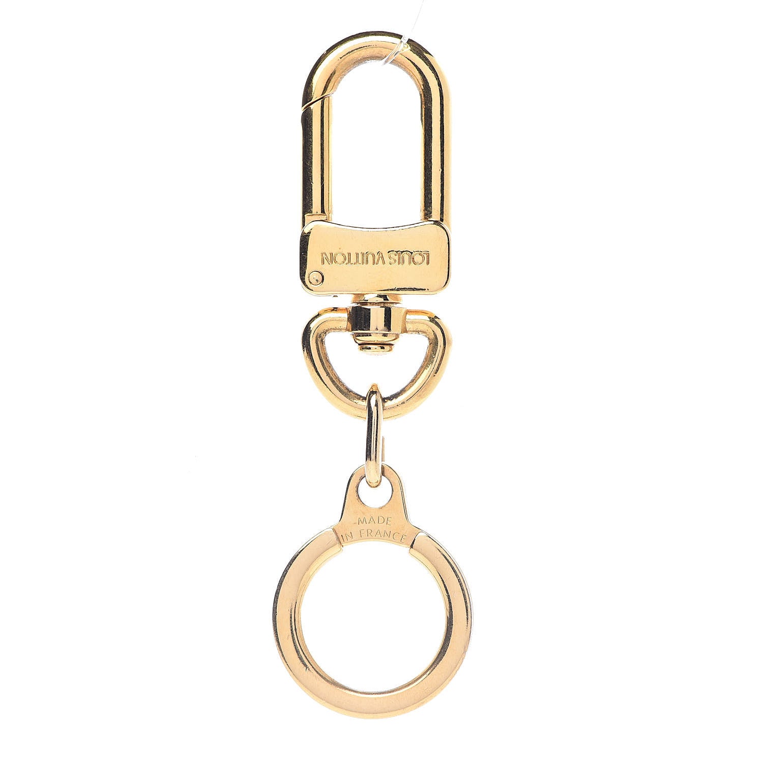 Louis Vuitton Pochette Extender Key Ring Gold 1 of 2