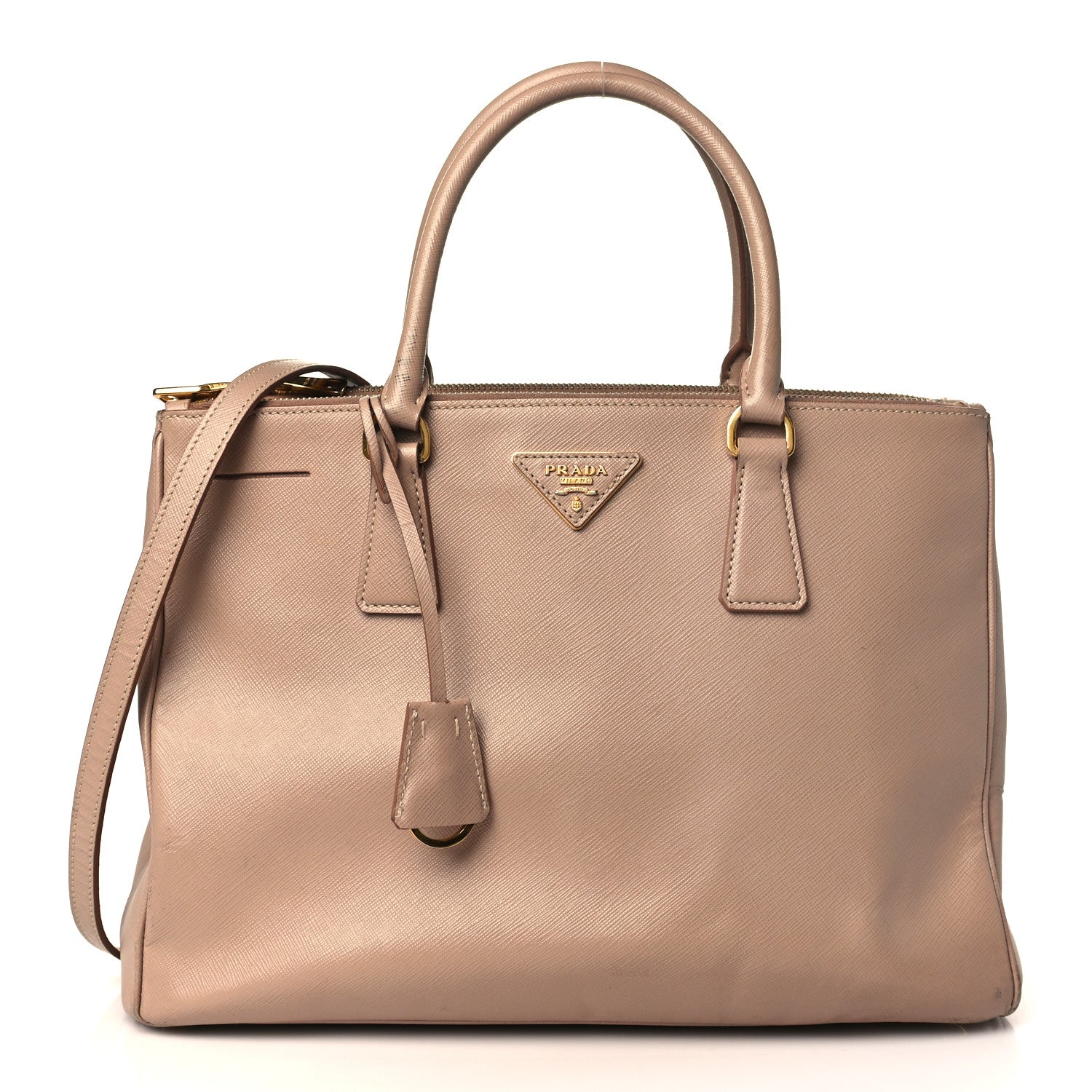 Prada Saffiano Medium Galleria Double Zip Tote Cammeo 1 of 17