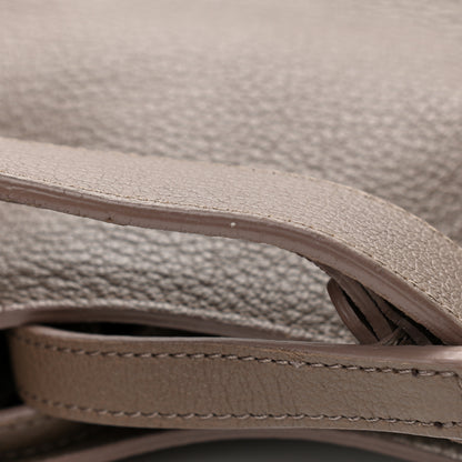 Mulberry Goat Printed Calfskin Small Freya Hobo Taupe 11 of 12