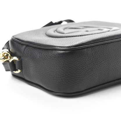 Gucci Pebbled Calfskin Small Soho Disco Bag Black 6 of 10