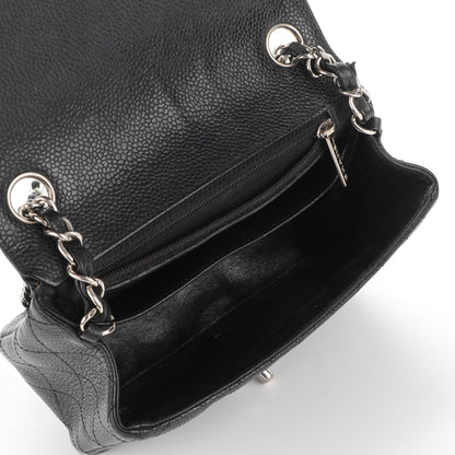 Chanel Caviar Quilted Mini Square Flap Black 5 of 9
