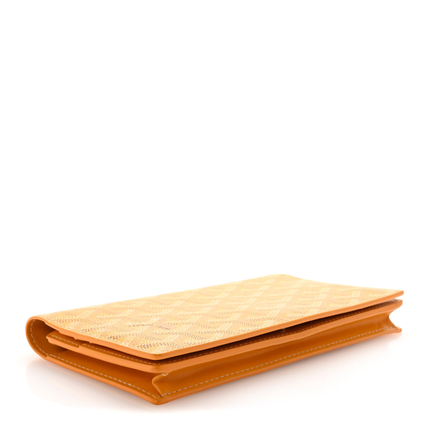 Goyard Goyardine Richelieu Wallet Yellow 4 of 7