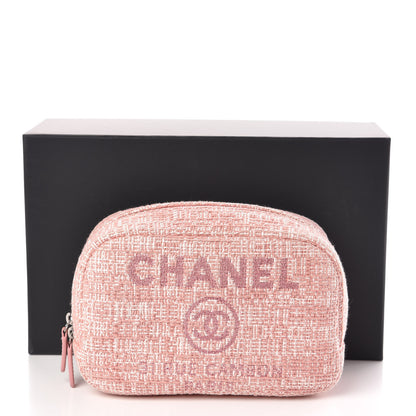 Chanel Canvas Small Deauville Case Pink 8 of 8