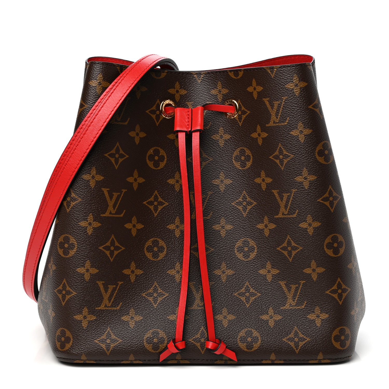 Louis Vuitton Monogram Neonoe MM Coquelicot 1 of 9