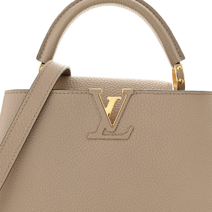 Louis Vuitton Taurillon Capucines BB Galet 8 of 11