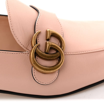 Gucci Malaga Kid Womens GG Marmont Loafers 38.5 Perfect Pink 11 of 13