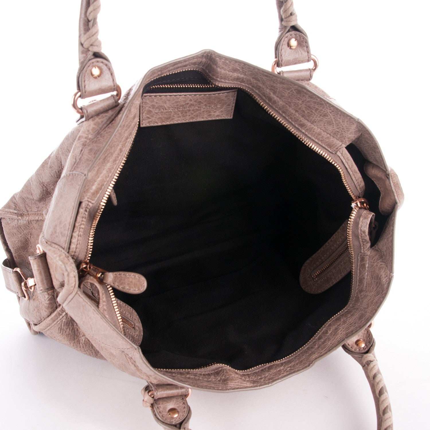 Balenciaga Agneau Giant 12 Rose Gold Hardware City Gris Poivre 5 of 8
