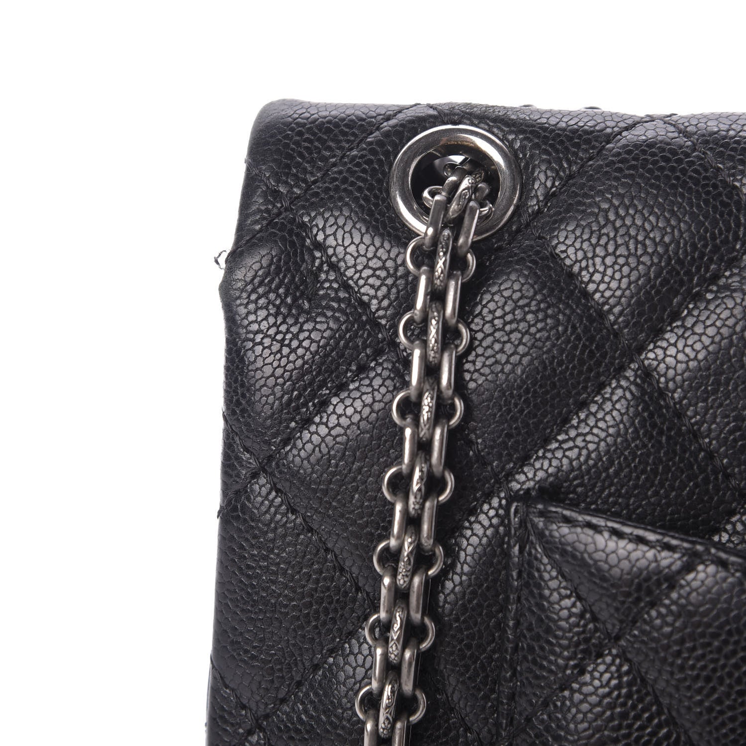 Chanel Caviar Quilted 2.55 Reissue 226 Flap Black 10 of 13