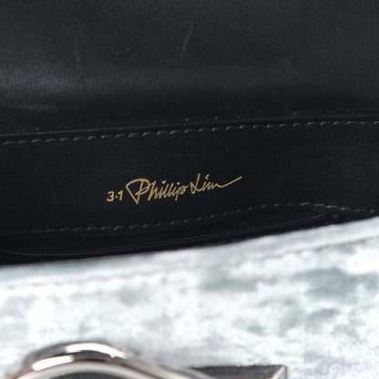 3.1 Phillip Lim 3.1 Velvet Micro Alix Crossbody Bag Cloud 8 of 10