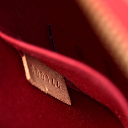 Louis Vuitton Vernis Alma BB Pomme D'Amour 7 of 9