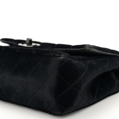 Chanel Velvet Quilted Mini Rectangular Flap So Black 10 of 11
