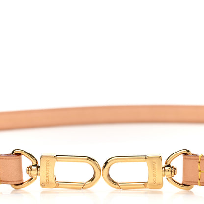 Louis Vuitton Vachetta 12mm Long Shoulder Strap VVN 3 of 4