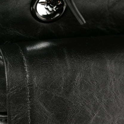 Chanel Aged Calfskin Chevron Quilted 2.55 Reissue 226 So Black 9 of 13
