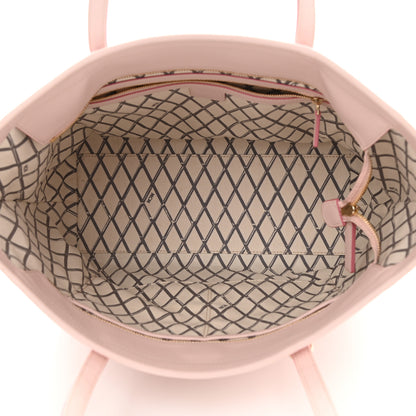 MCM Visetos Toni Shopper Tote Powder Pink 5 of 13