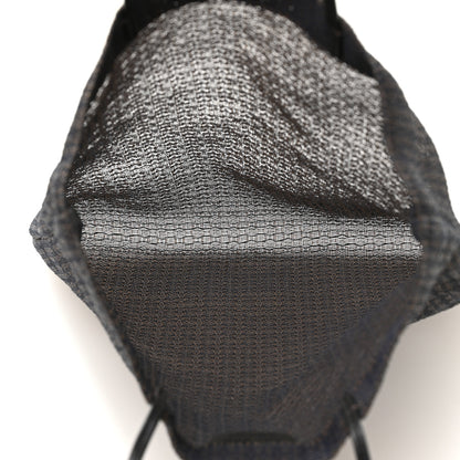 The Row Mesh Saddle Calfskin Mini Barn Tote Bag Blue 6 of 10