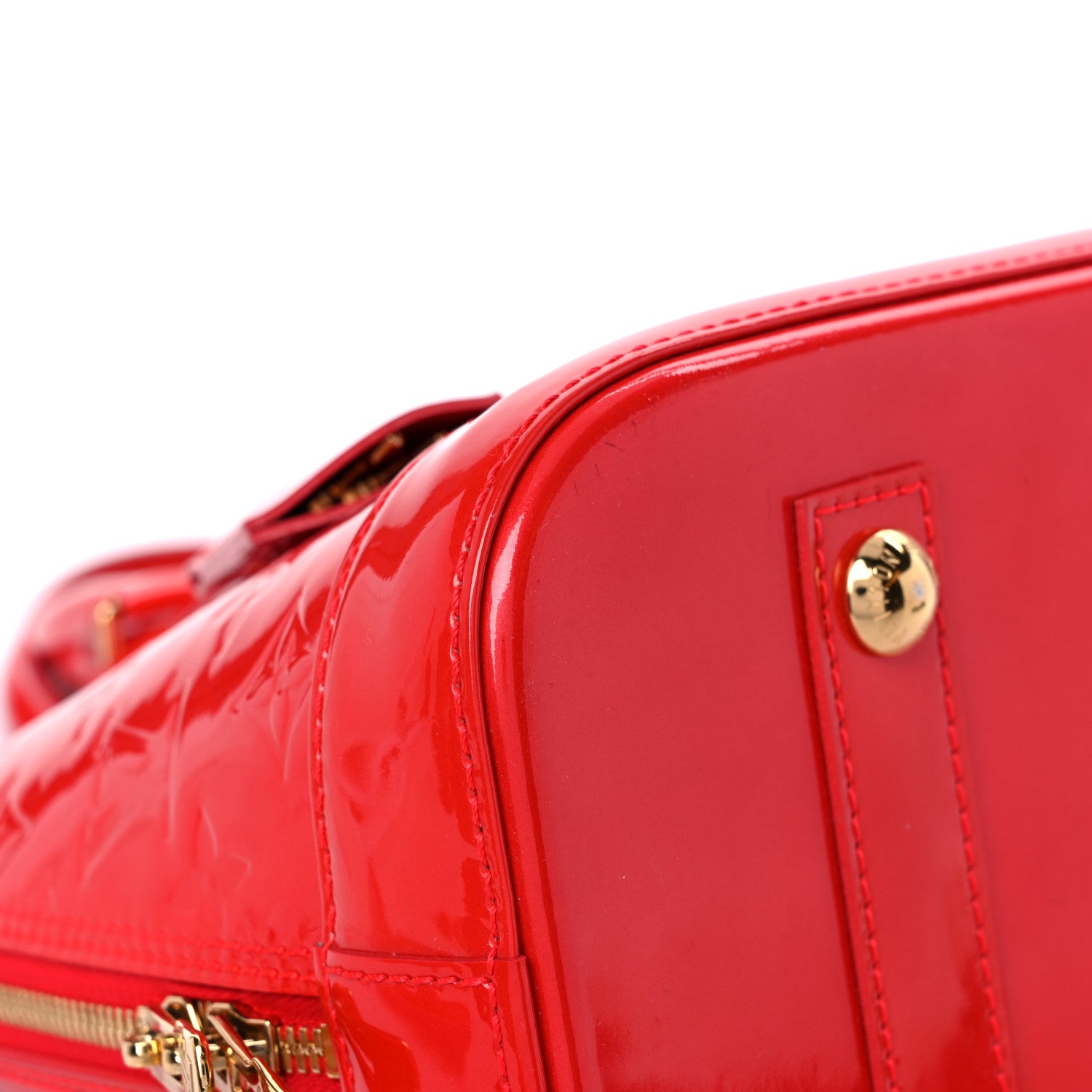 Louis Vuitton Vernis Alma PM Rouge Grenadine 7 of 12