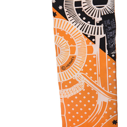 Hermes Silk Les Flacons Bandana Twilly 3 of 3