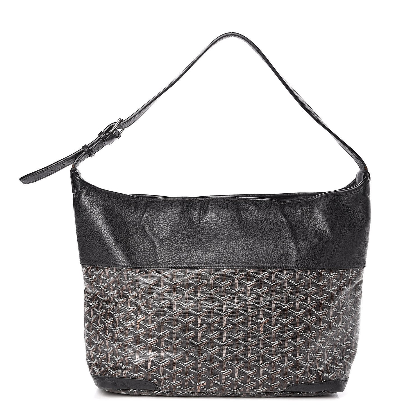 Goyardine Grenadines Hobo Black