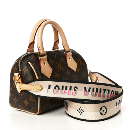Louis Vuitton Monogram Speedy Bandouliere 20 Black 3 of 9