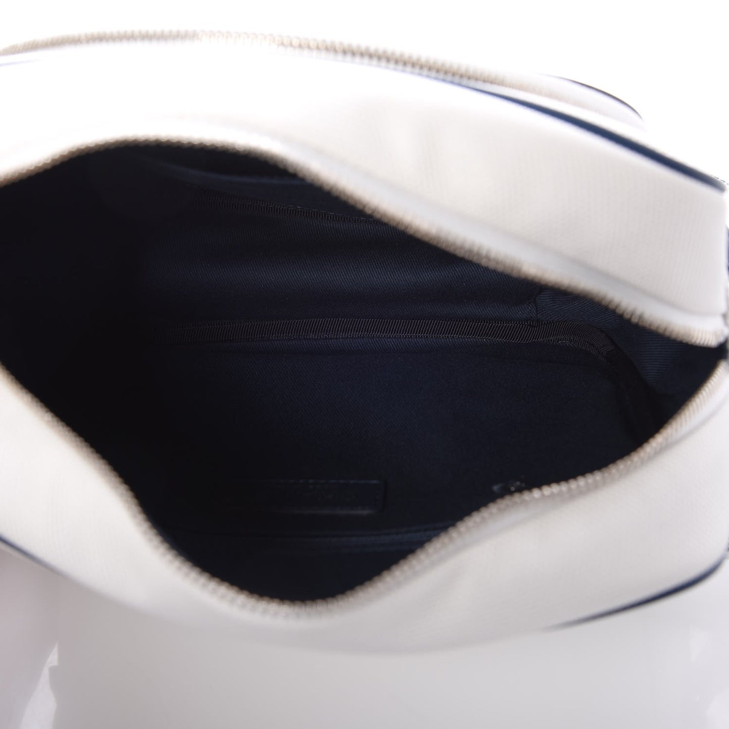 Nylon Rubber Messenger White Blue