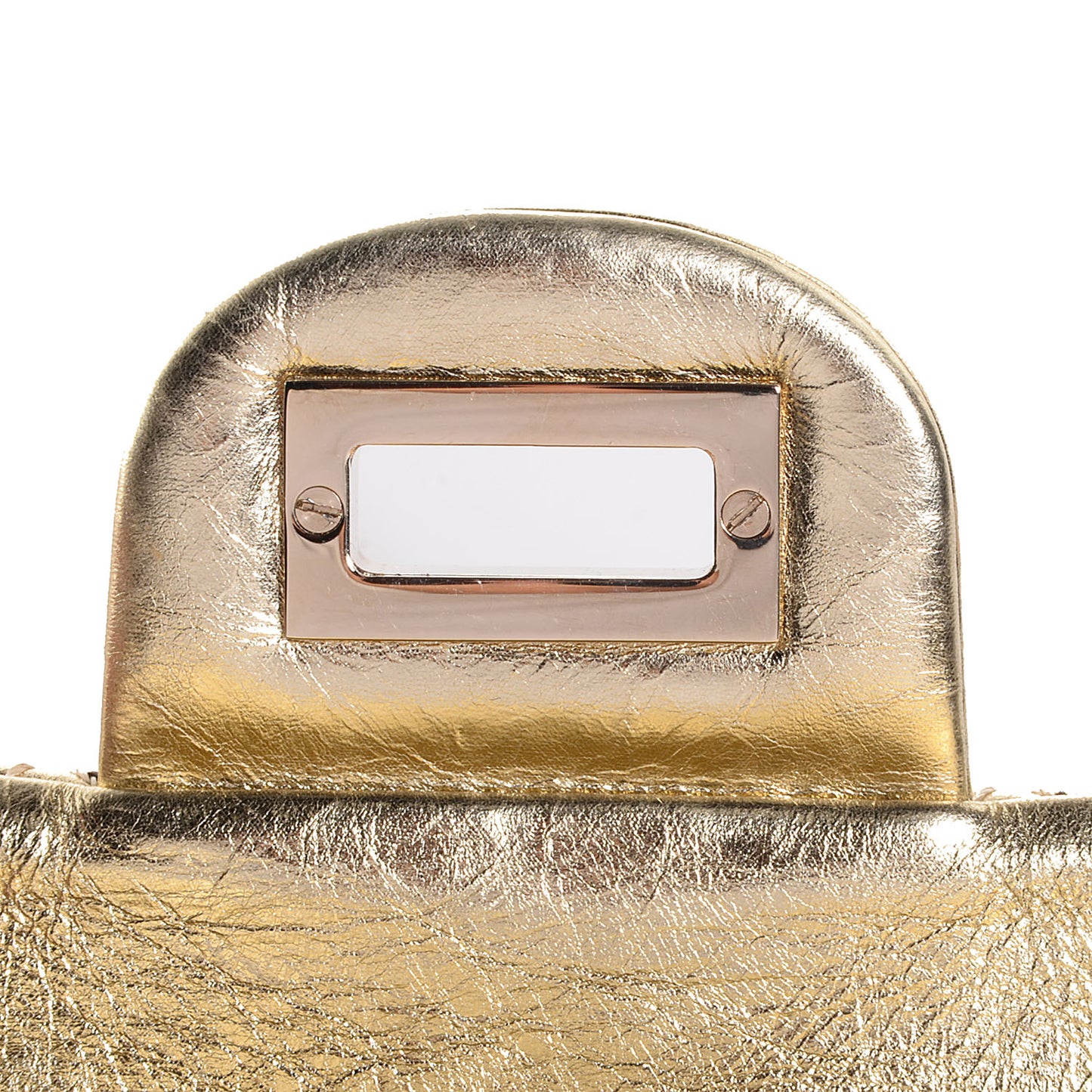 Aged Calfskin 2.55 Reissue 224 Flap Gold