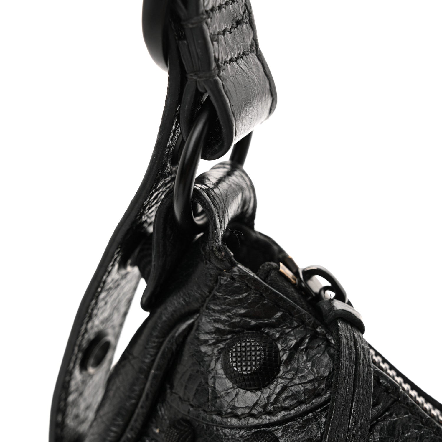 Balenciaga Agneau Arena Le Cagole Shoulder Bag XS Black 13 of 13