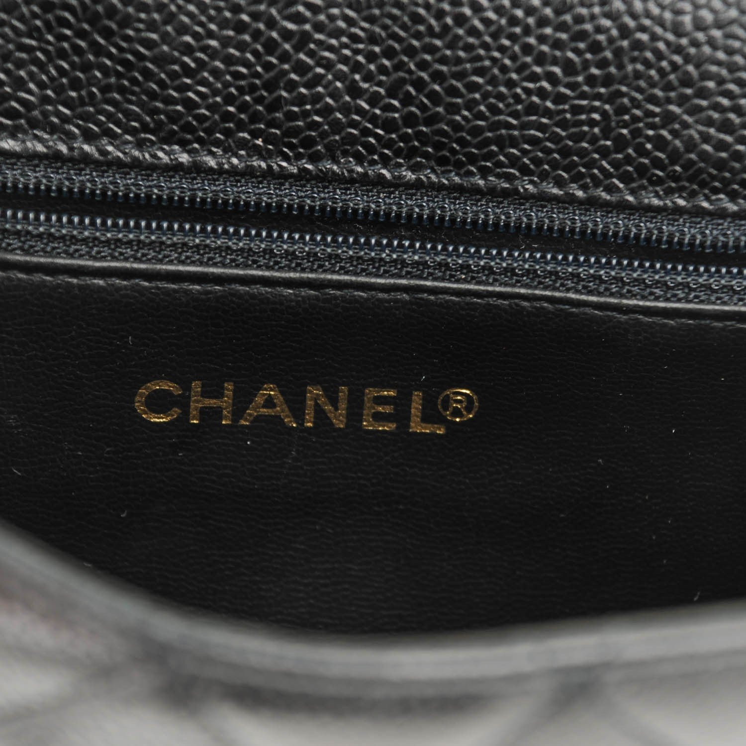 Chanel Caviar Quilted Mini Square Flap Black 7 of 9