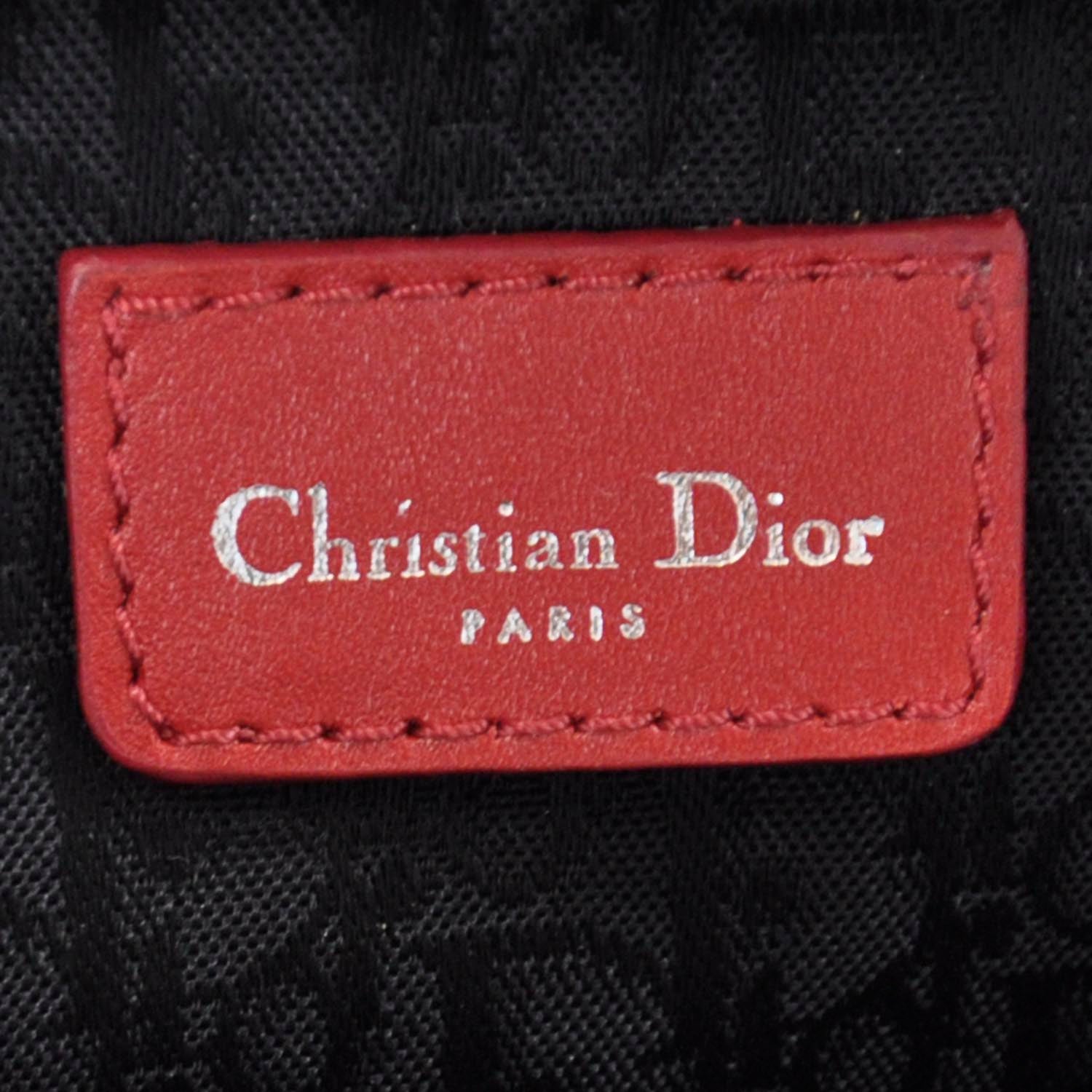 Christian Dior Hardcore Small Saddle Bag White Red Black 8 of 10