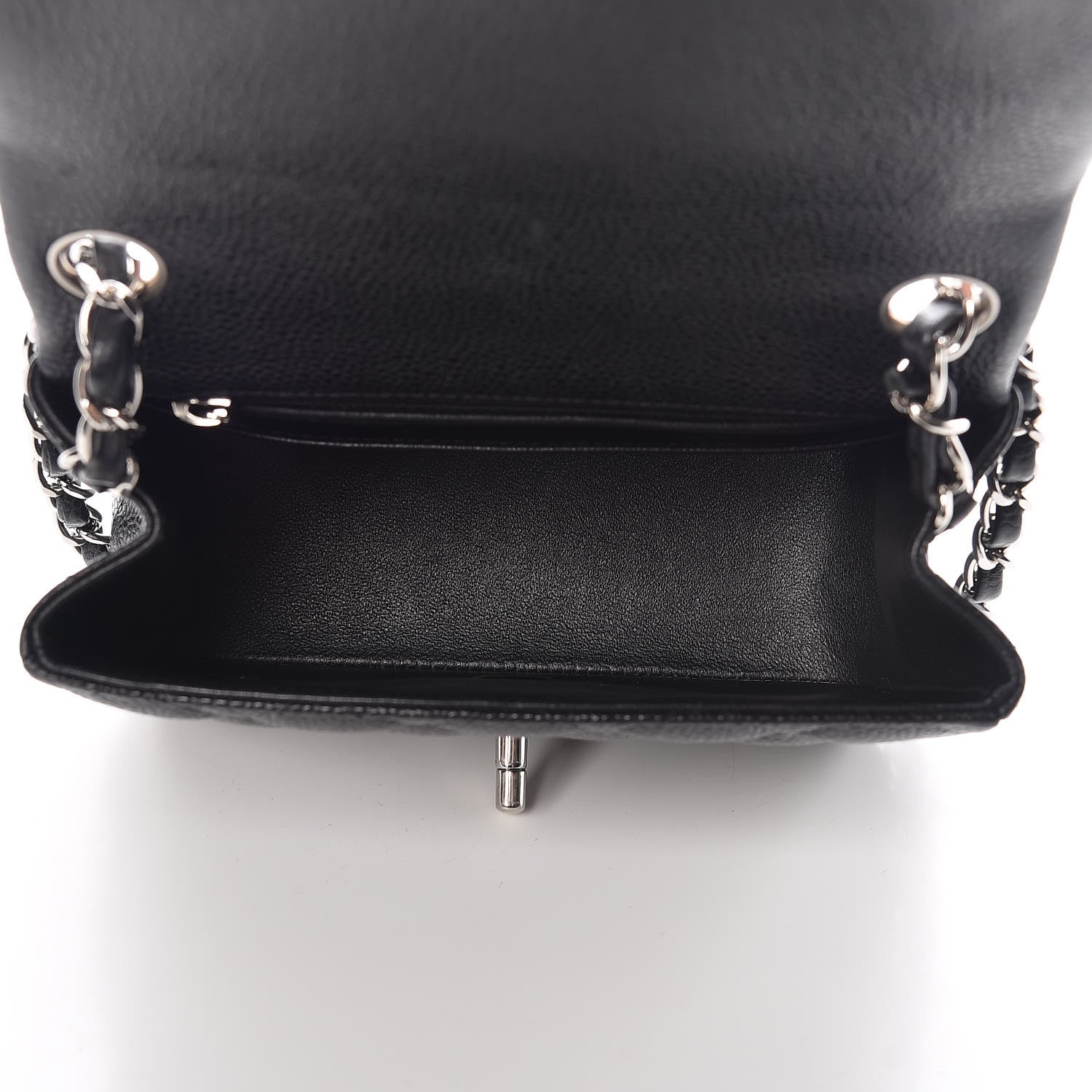 Chanel Caviar Quilted Mini Square Flap Black 5 of 8