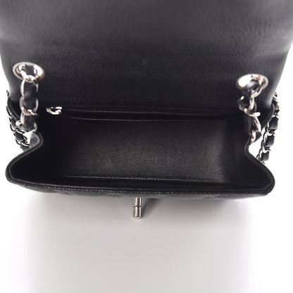 Chanel Caviar Quilted Mini Square Flap Black 5 of 8