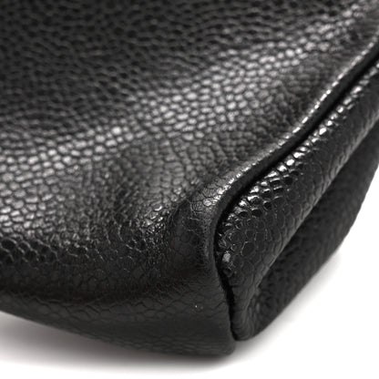 Chanel Caviar Timeless CC Cosmetic Pouch Black 13 of 13