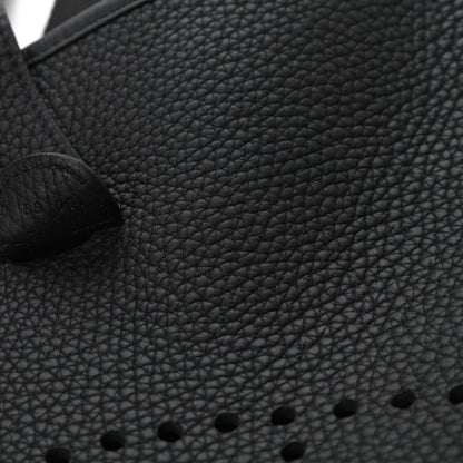 Hermes Taurillon Clemence Evelyne III PM Black 9 of 10