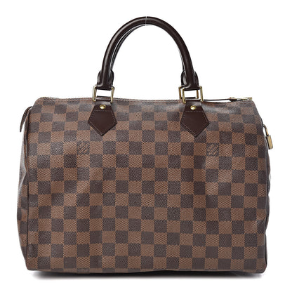 Louis Vuitton Damier Ebene Speedy 30 1 of 13