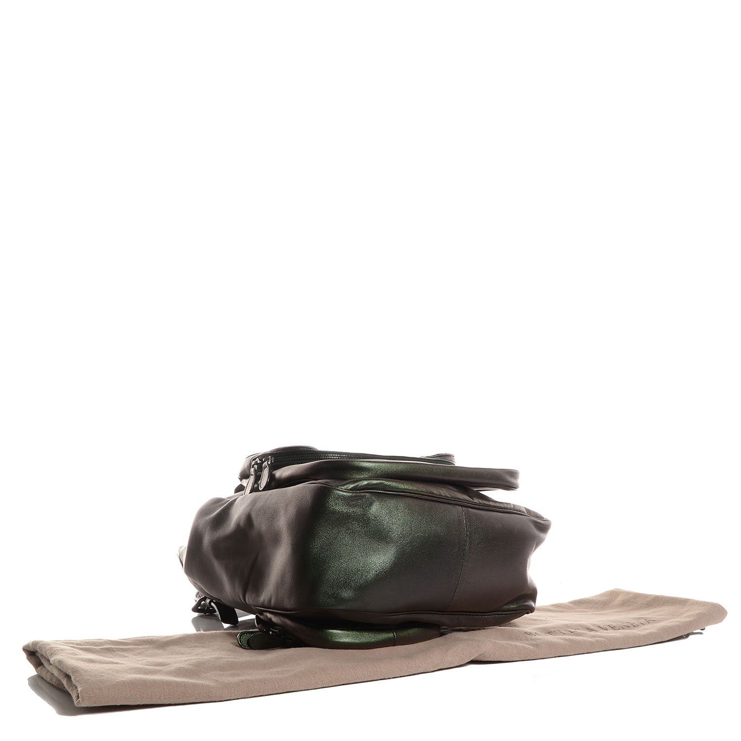Bottega Veneta Iridescent Scarabee Multi Pocket Tote Green 4 of 8