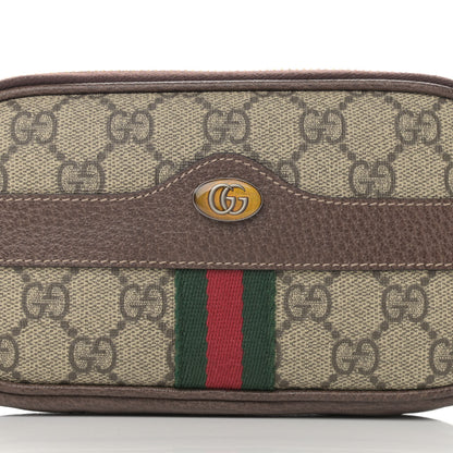 Gucci GG Supreme Monogram Ophidia Belted iPhone Case 95 38 Dark Brown 9 of 13
