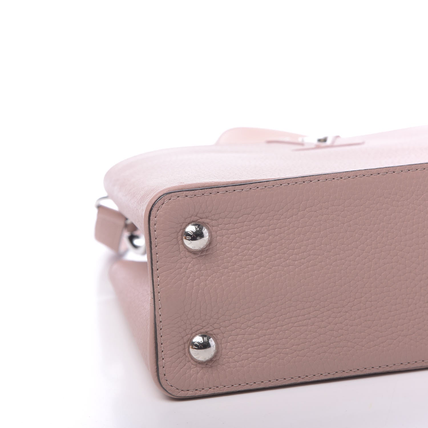 Louis Vuitton Taurillon Capucines PM Magnolia 8 of 10