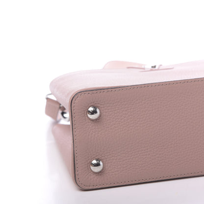 Louis Vuitton Taurillon Capucines PM Magnolia 8 of 10