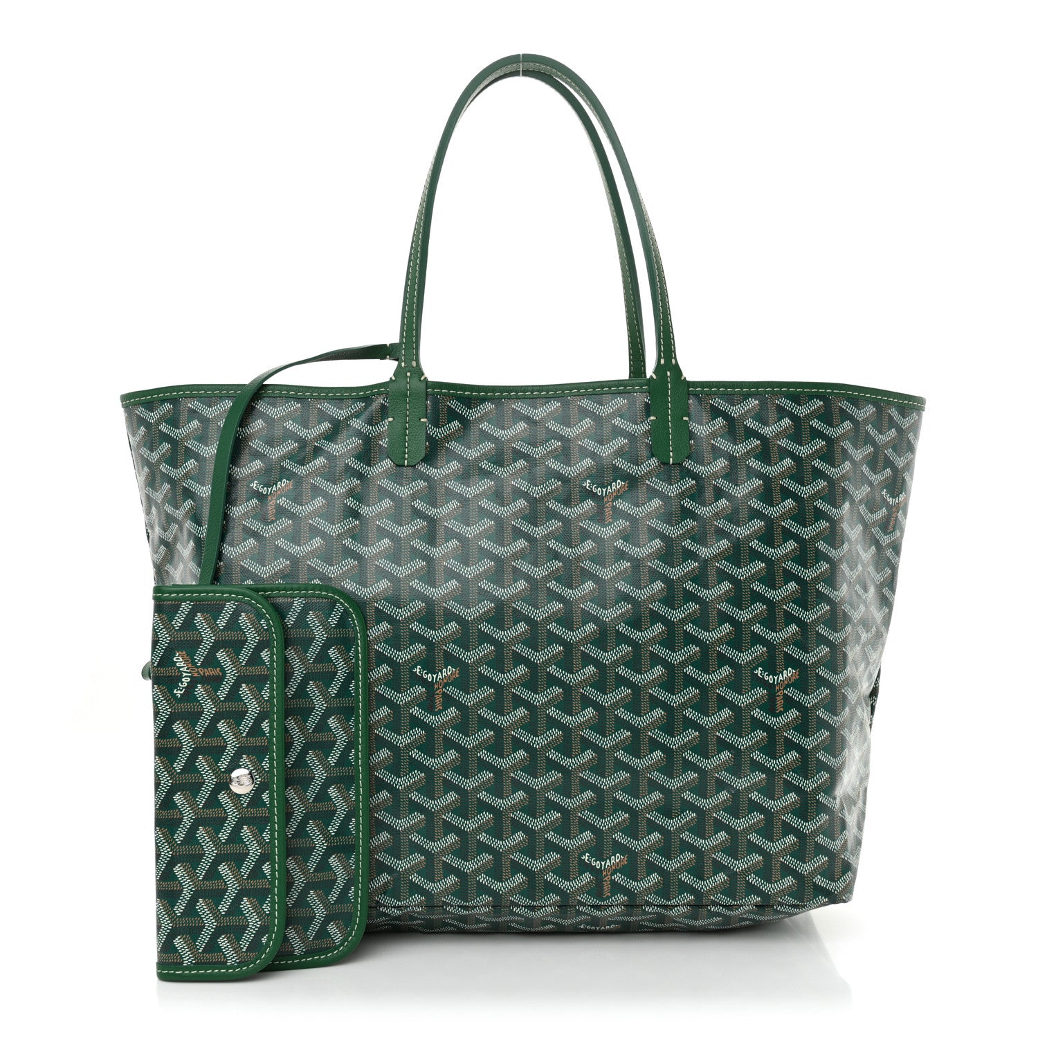 Goyard Goyardine Saint Louis PM Green 3 of 11