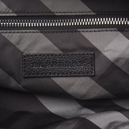 Burberry Nylon Solid to Check Backpack Black 5 of 8