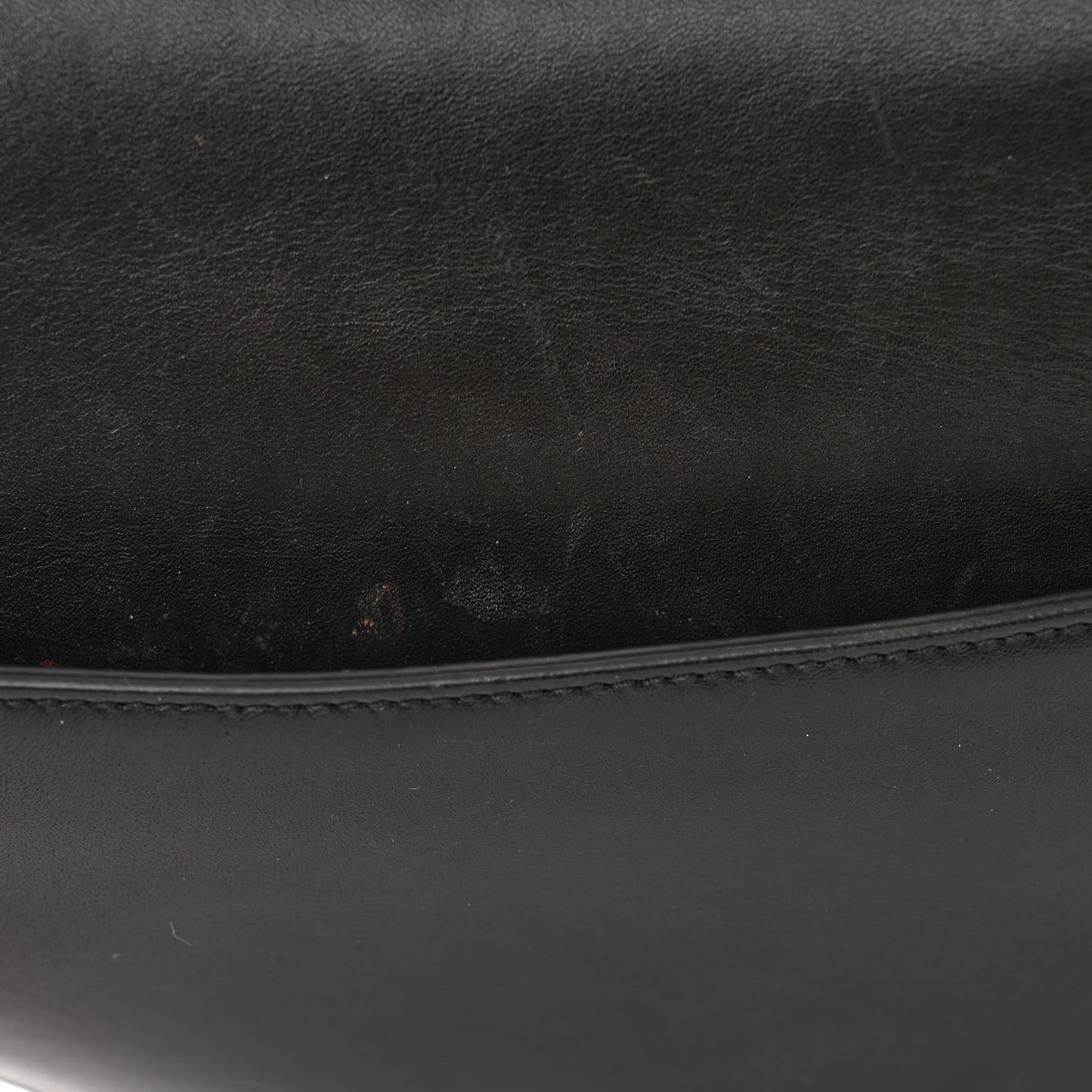 Calfskin Saddle Bag Black