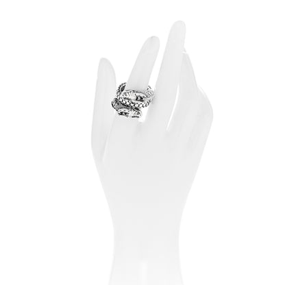John Hardy Sterling Silver Legends Naga Dragon Coil Ring 54 7 2 of 6